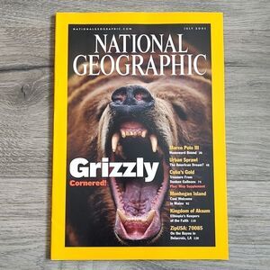 July 2001 National‎ Geographic Magazine